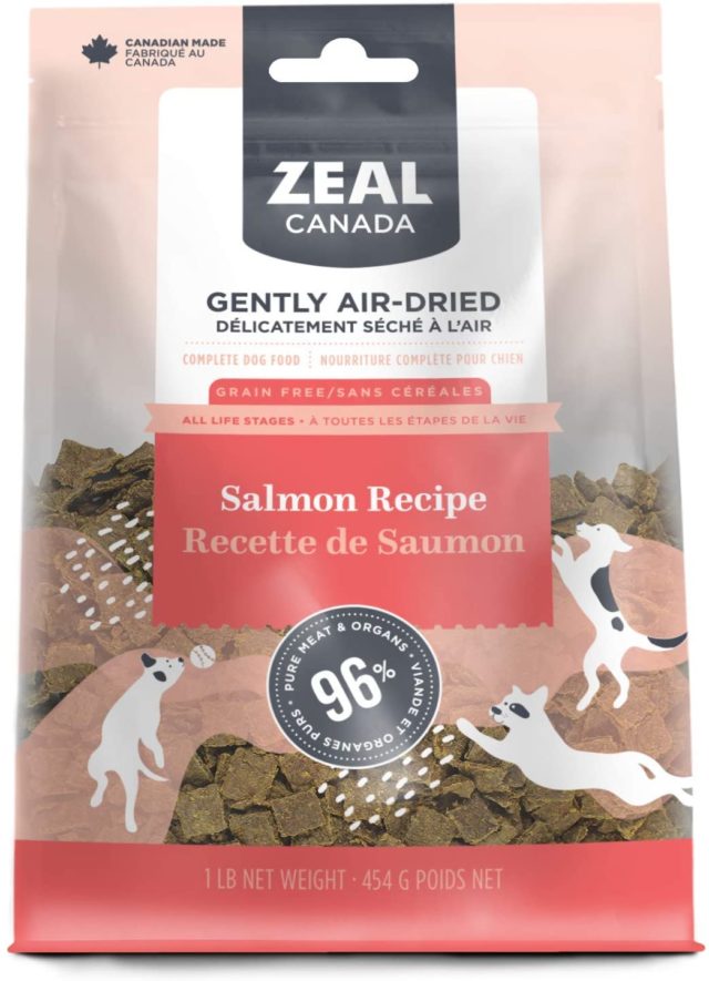 Zeal Canada Air-Dried Dog Food Salmon Recipe