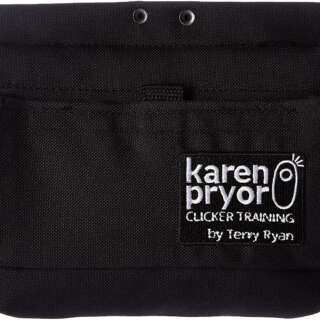 Karen Pryor Clicker Training Black Treat Pouch by Terry Ryan