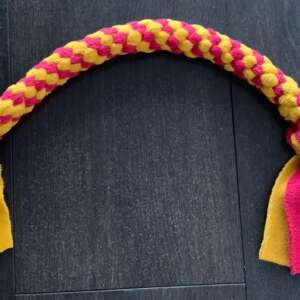 Braided Fleece Tug Toy