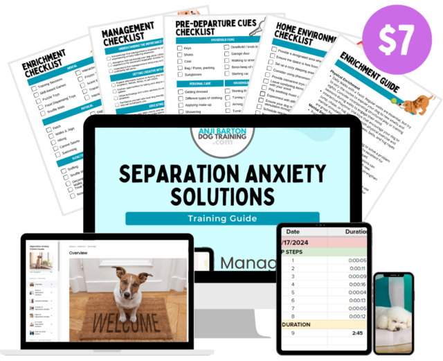 Separation Anxiety Training Toolkit